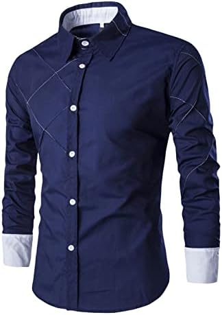 Jeke-DG modna modna jedinstvena dizajnerska majica sa punim rukavima kaput poslovno odijelo casual gumb dolje vjenčana odjeća