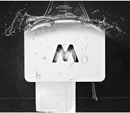 FXBZA toaletni držač za papir Wall Mount Multifunkcionalni samoljepljiv toaletni držač za papir Ne bušenje sa policama za skladištenje