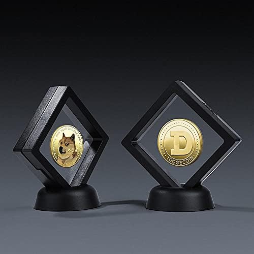 Komemorativni novčić 1 oz Dogecoin Komemorativni kovanica Gold-pozlaćeni dogecoin CryptoCurrency 2021 Limited Edition Kolekcionarni