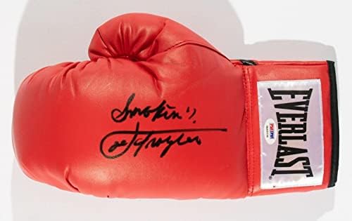 Smokin Joe Frazier potpisao Everlast bokserske rukavice PSA / DNK COA l autogram rukavice za boks sa autogramom